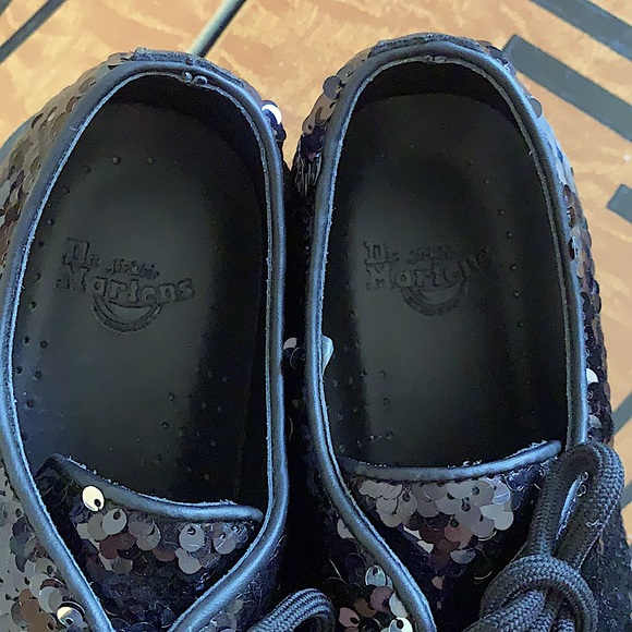 Dr Marten 1461 Sequin Oxfords. Woman’s size 8. NWOB. - Picture 3 of 6